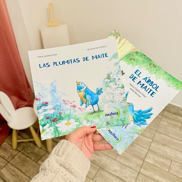 Producto - COMBO Colección la Pajarita Maite: Las plumitas de Maite y El árbol de Maite