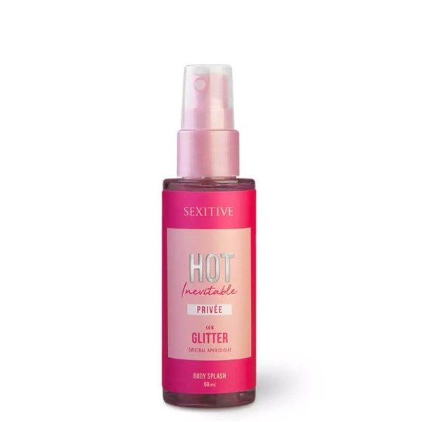 Producto - Body Splash Hot Inevitable Privée Con Glitter
