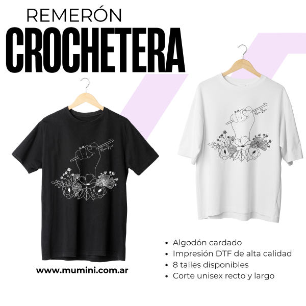 Producto - Remerón Crochetera