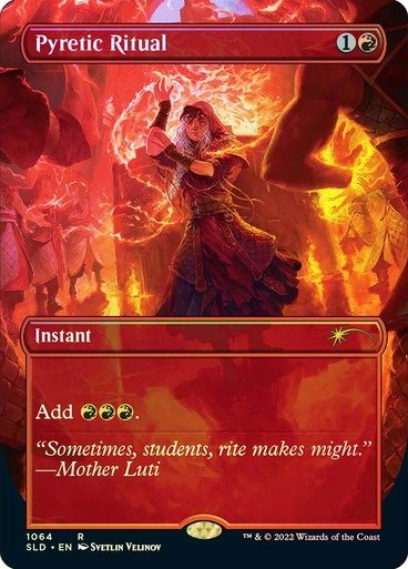 Producto - Pyretic Ritual (Secret Lair) (Borderless Foil)