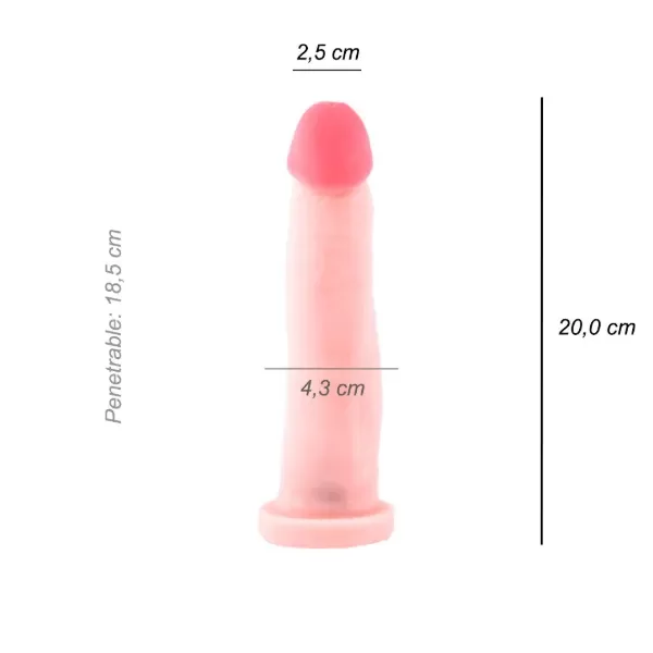 Producto - Dildo Consolador Geminis Cyber Skin - 0