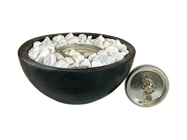 Producto - FOGONERO REDONDO MEDIANO 18X8CM