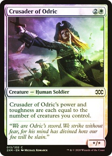 Producto - Crusader of Odric Foil  Double Masters
