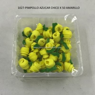 Producto - Pimpollo Azúcar Amarillo x50 Unidades