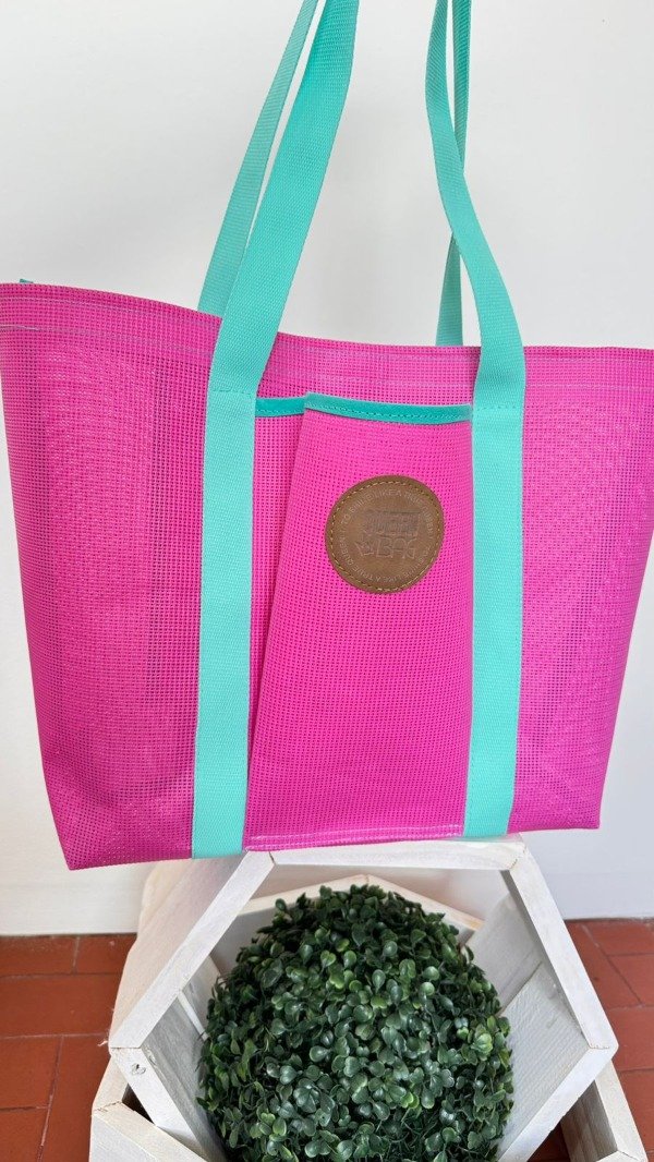 Producto - Bolso Playero Pink Aqua