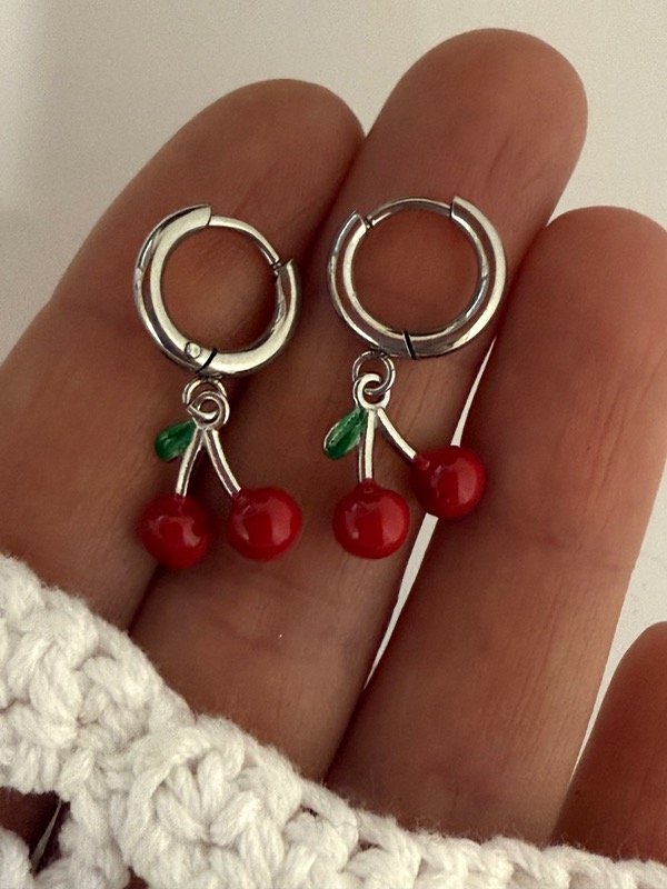 Producto - A1151 Aros click cherry