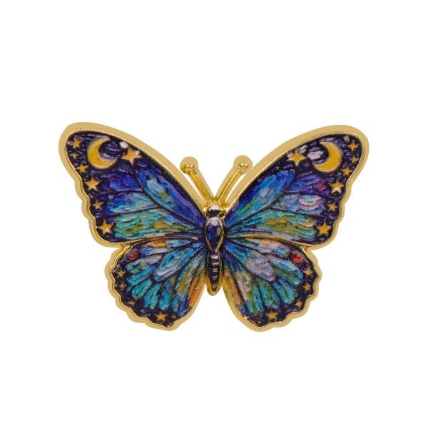 Producto - Pin Arte - Mariposa obra Van Gogh IV