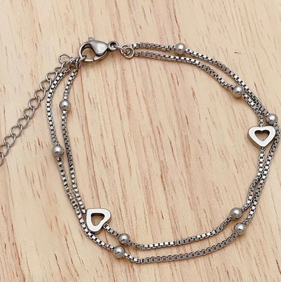Producto - Puls. Doble corazones y bolitas