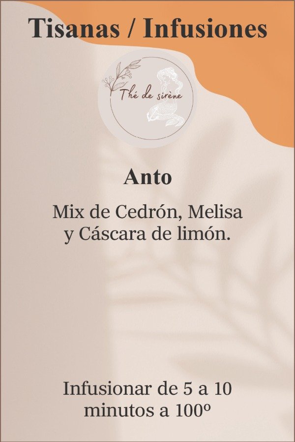 Producto - Infusiones / Toppings de mate 30g - Anto