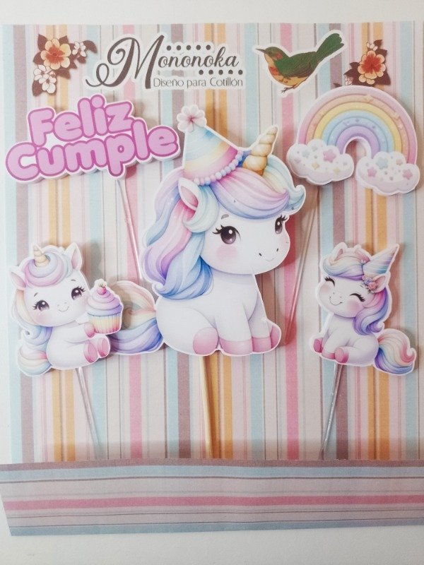 Producto - Set para Torta Unicornio Pastel