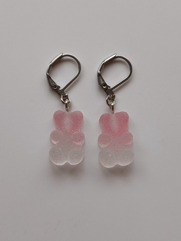 Producto - Aro oso gummy azucarado rosa