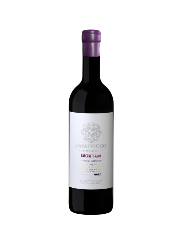 Producto - VINO CABERNET FRANC CASA DE UCO 750 ML.
