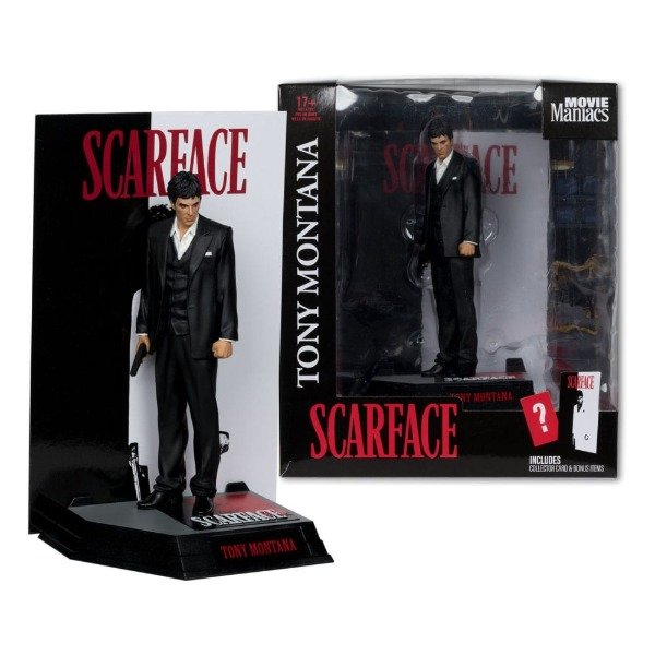 Producto - SCAR TONY MONTANA CORTADA 1:10 ESTATUA MCFARLANE