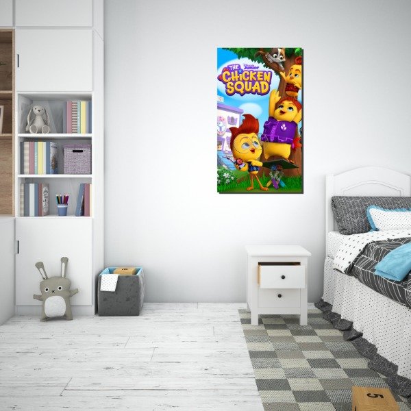 Producto - Escuadron de pollitos Cuadro MOD 1