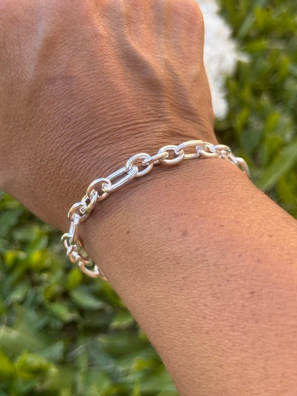 Producto - Pulsera eslabón rugoso