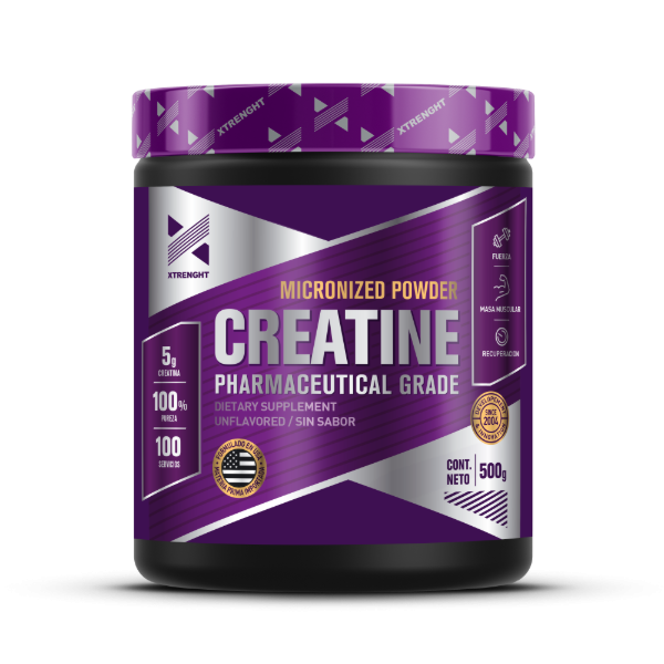 Producto - Creatina Micronizada Xtrenght Aumenta Fuerza Potencia Sin Tacc - 1