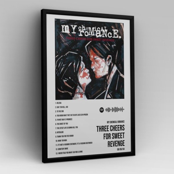 Producto - Cuadro Álbum My Chemical Romance Three Cheers For Sweet Revenge