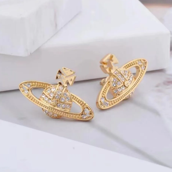 Producto - Aros Vivianne Spark Dorado - 1