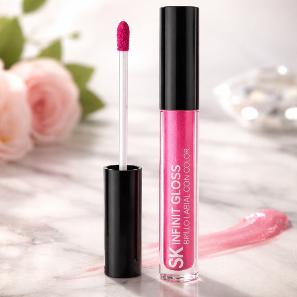 Producto - Brillo Labial con Color Infinit Gloss Silk Kiss Long Lasting