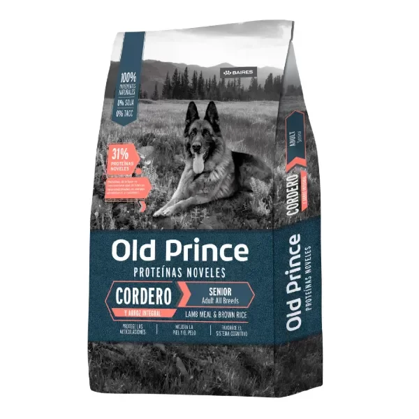 Producto - Old Prince Senior Cordero y Arroz