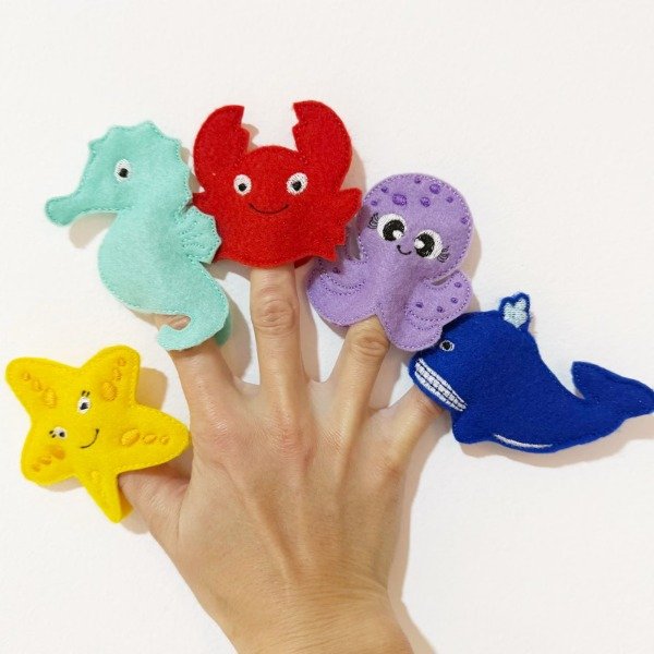 Producto - Titeres de dedo animalitos III