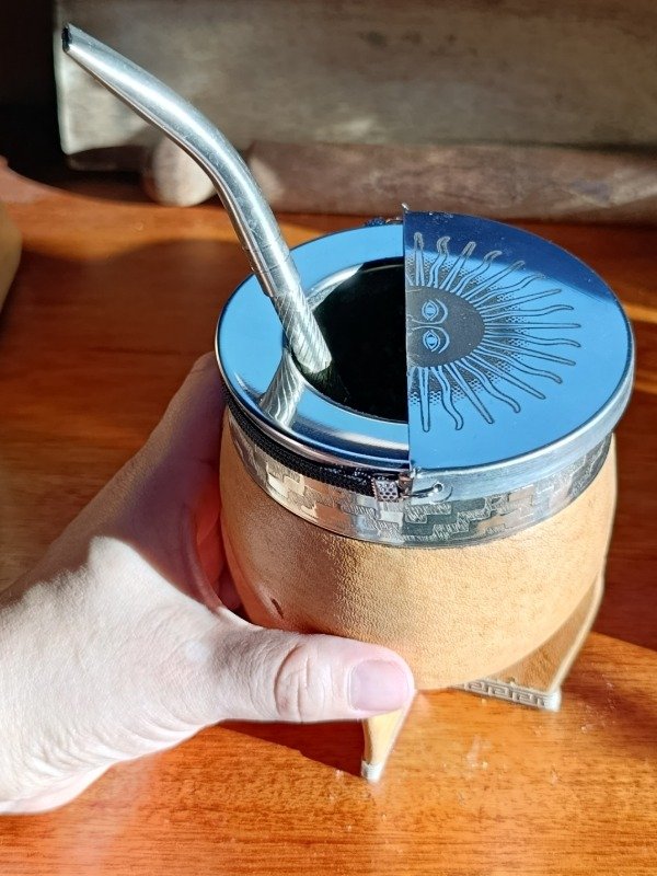Producto - Tapa mate de acero inoxidable