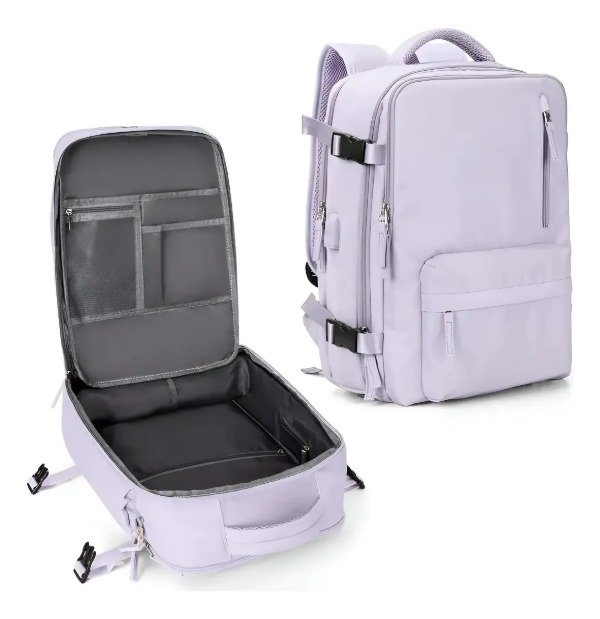 Producto - Kit Viajero: Mochila De Viaje Suono + Cargador USB Tipo C + Cable USB C - 3