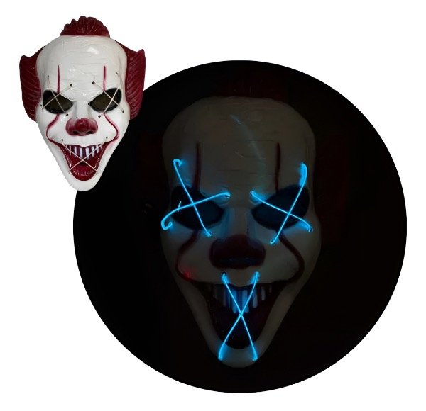 Producto - Máscara payaso It led