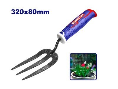 Producto - Tridente Jardinero Metálico 320 mm EMTOP