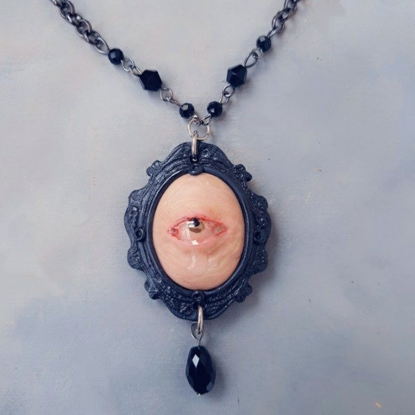 Producto - Collar camafeo ojo