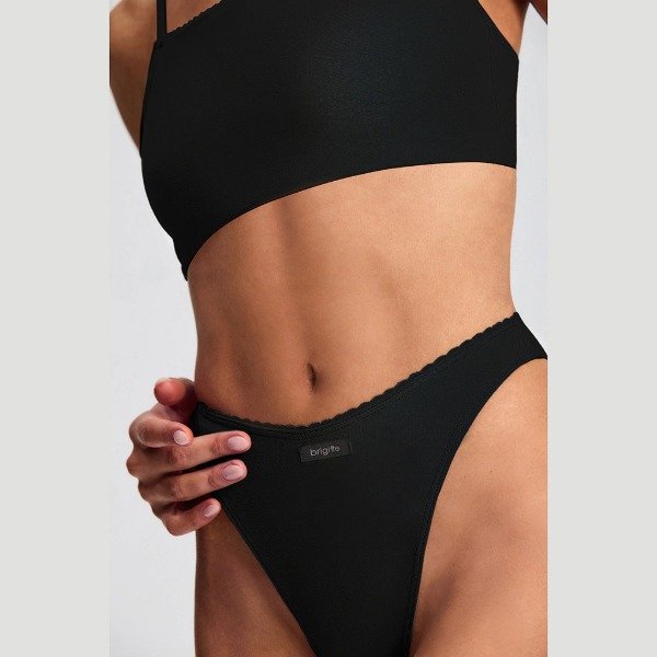 Producto - Art. 2424 - BRIGITTE - Conjunto Sin Taza de Algodón con Colaless NEGRO
