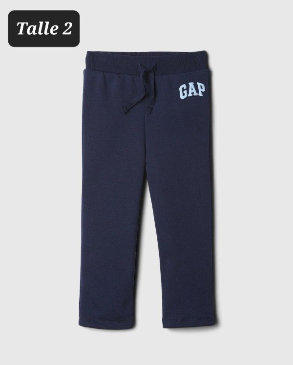 Producto - Pantalón con friza gap talle 2 azul