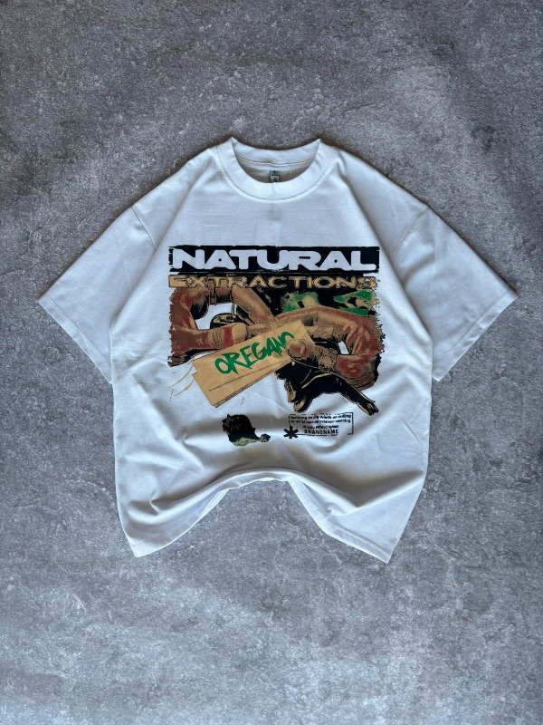 Producto - REMERA OVERSIZE NATURAL