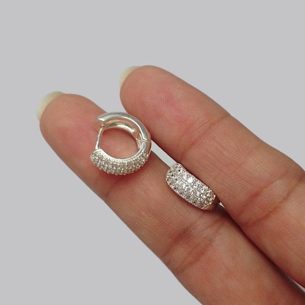 Producto - Argollas Xia 1cm PL 300180 - 0