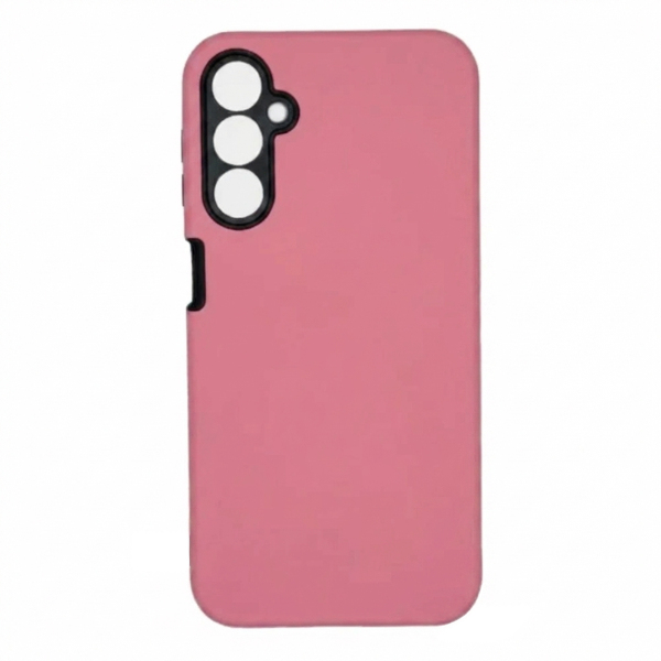 Producto - Funda TPU revestida con Silicona - Color Rosado - Samsung A16 - Fashion Case