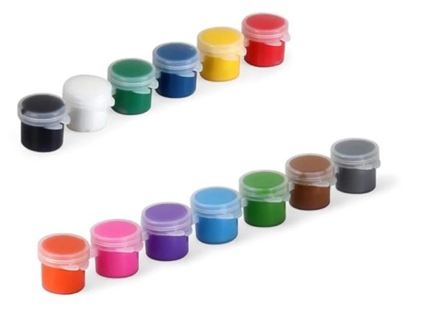 Producto - TIRAS de 6 POTECITOS CON PINTURA
