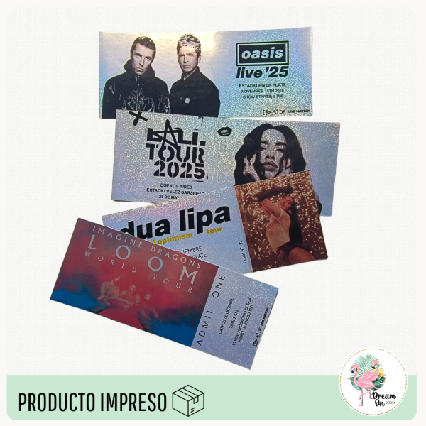 Producto - Dream Ticket - Shows/Tours