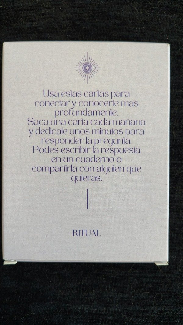 Producto - Journal en cartas - Ritual - 1