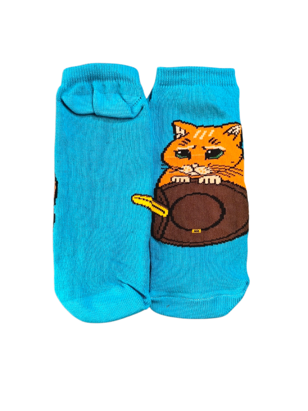 Producto - SOQUETES SHREK - GATO CON BOTAS