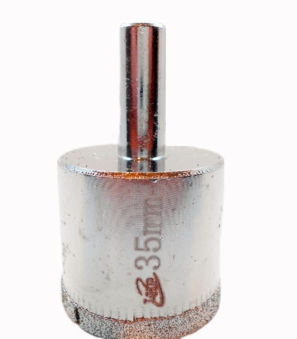 Producto - MECHA COPA DIAMANTADA 35 MM MÁRMOL VIDRIO PORCELATO
