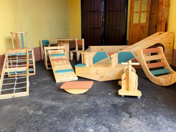 Producto - Combo Plaza Montessori 12 Elementos