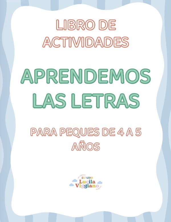Producto - Aprendemos Las Letras (4/5 años) - 0