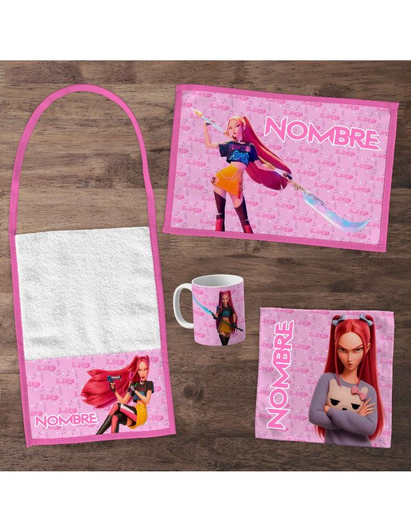 Producto - Set Jardin Personalizado SajaBoys - Las Guerreras Kpop #22