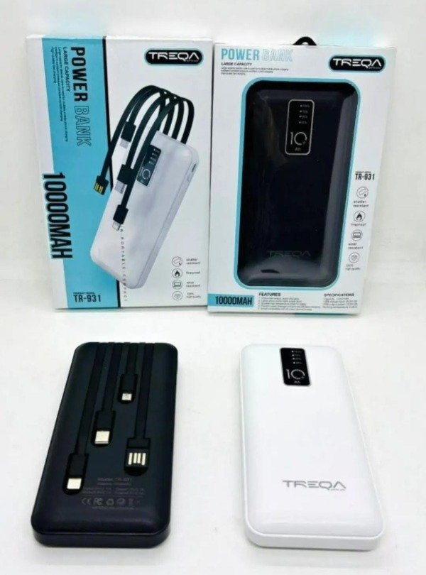 Producto - Cargador portátil Power Bank Treqa