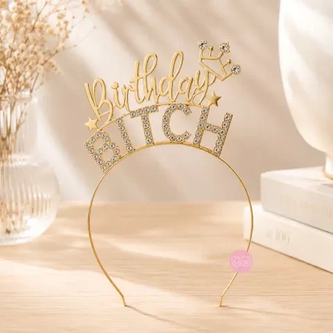 Producto - Vincha Birthday Bitch