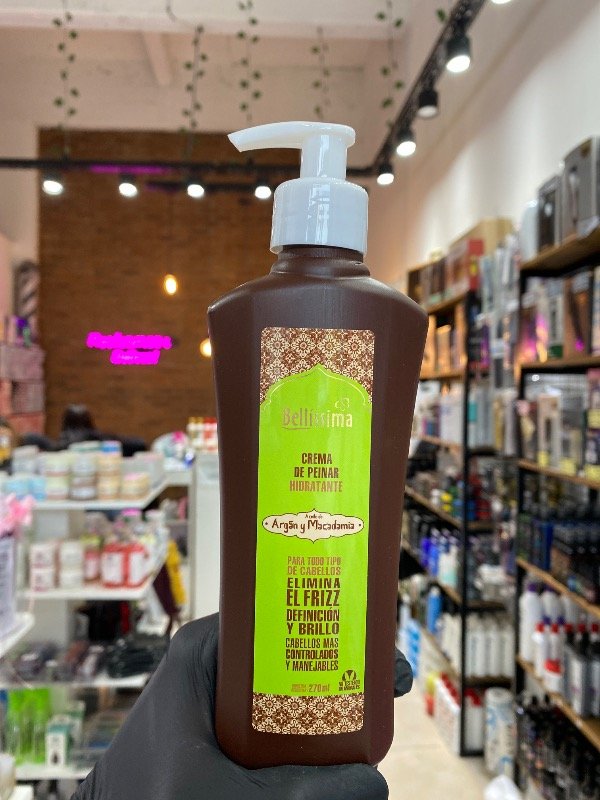 Producto - Crema de peinar argan y macadamia Bellissima