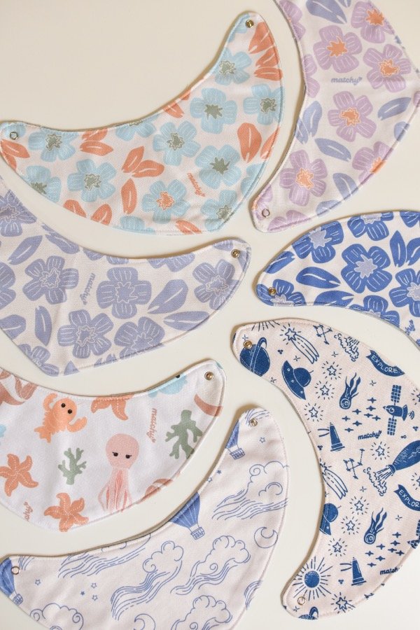 Producto - Baberos bandadas Pack x3