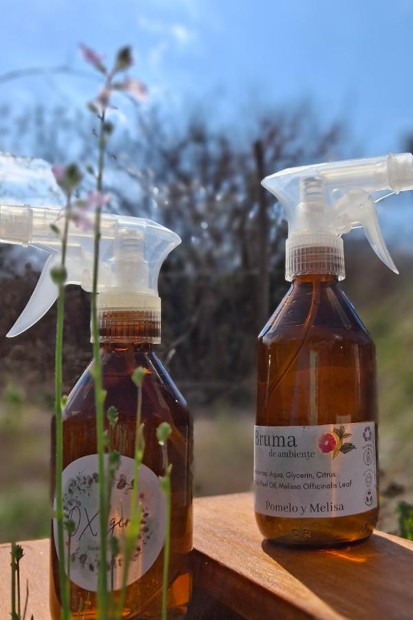 Producto - Bruma ambiente - Pomelo y Melisa con pulverizador