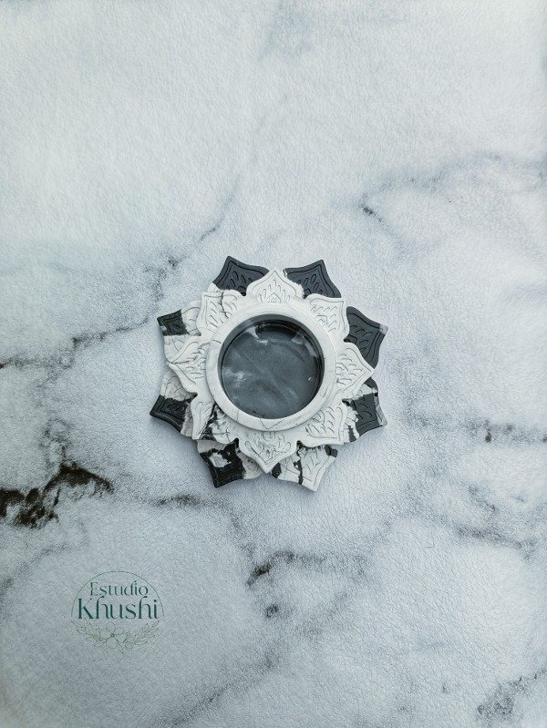 Producto - Porta Velas Flor Mandala