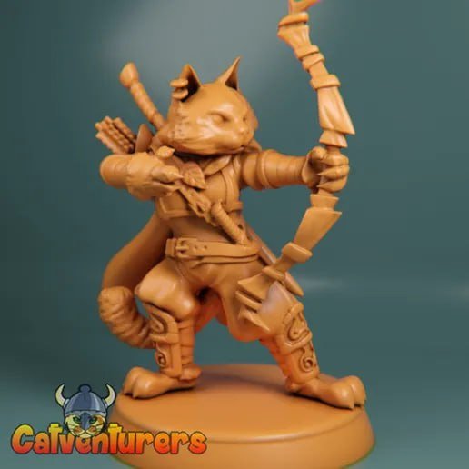 Producto - Tina, tabaxi cazadora - Dungeons and Dragons